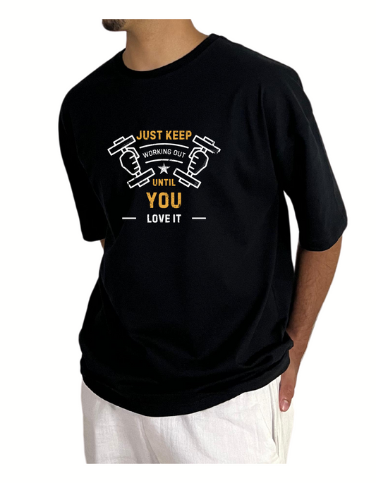 Keep working out β Oversize T-Shirt