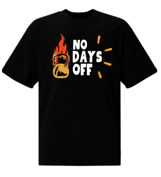 No Days Off β Oversize T-Shirt