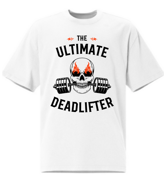 تي شيرت كبير الحجم لرافع الأثقال الخارق