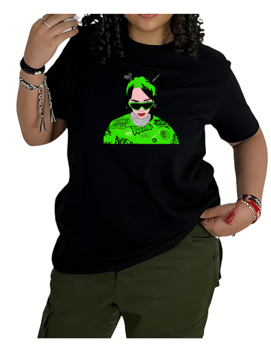 بيلي إيليش 4 – تي شيرت كبير الحجم