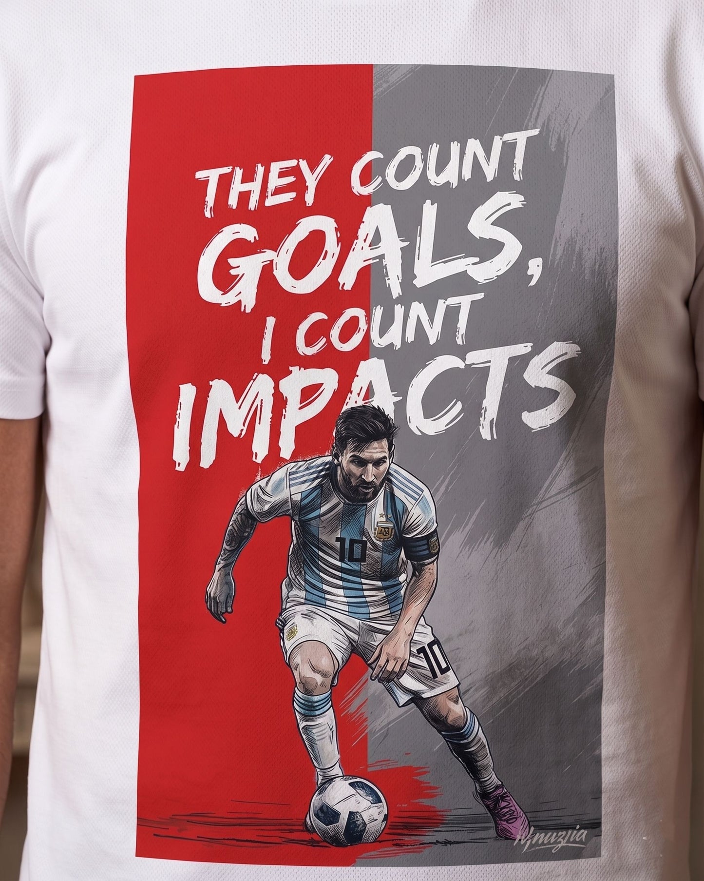 Impact Messi - Premium Cotton T-Shirt