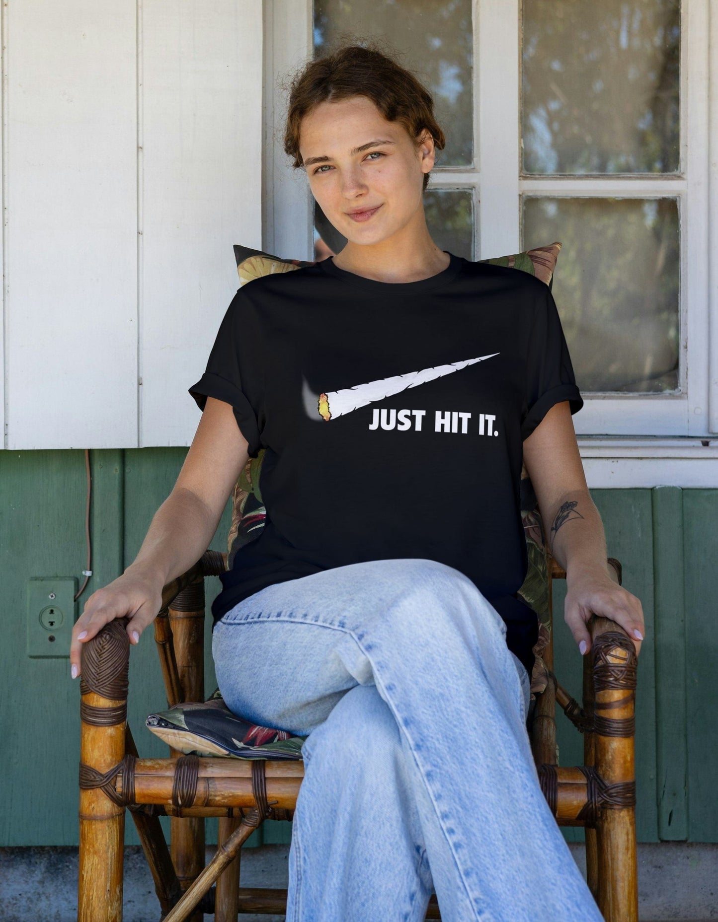 Just Hit It - Oversized T-Shirt