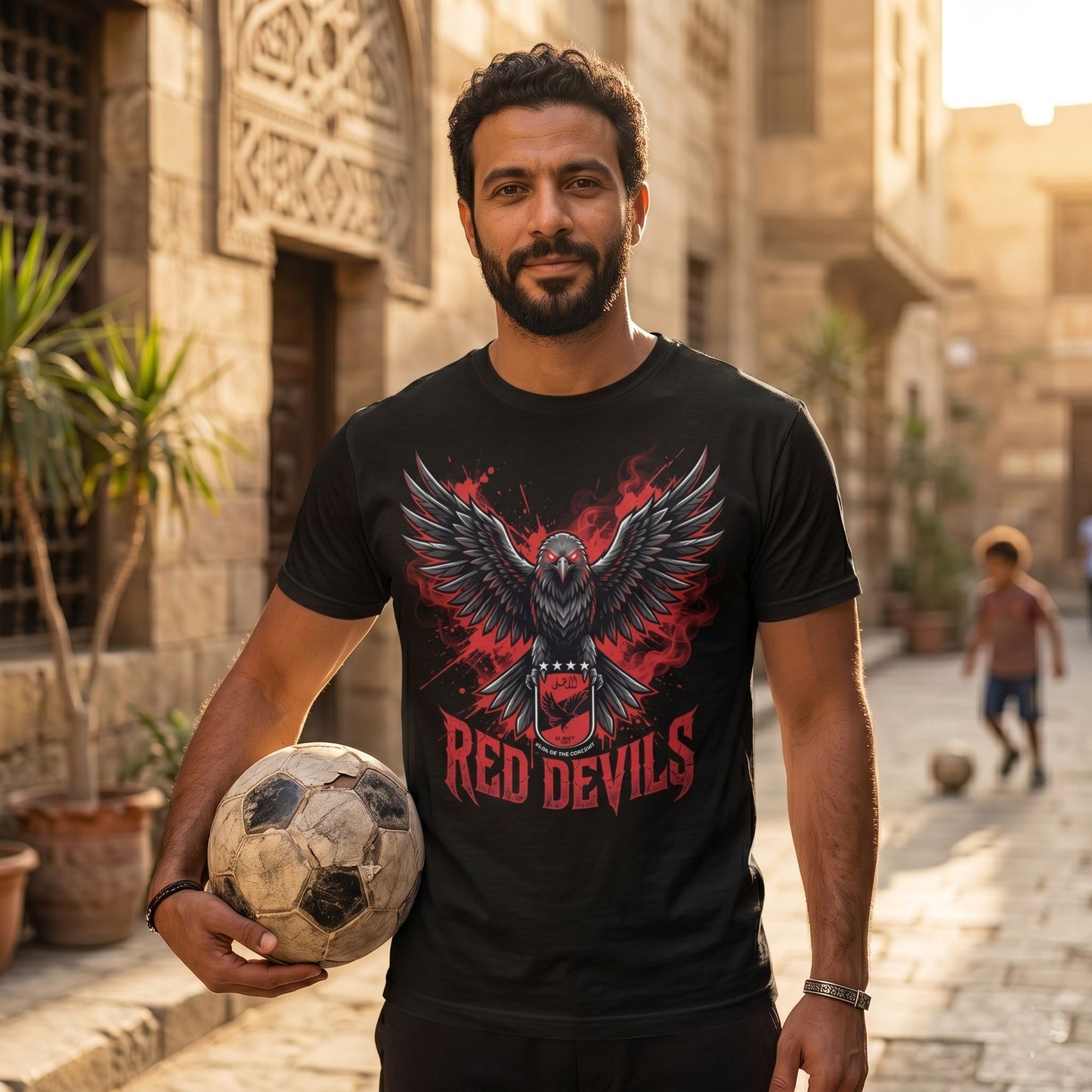 Al Ahly Red Devils - Premium Cotton T-Shirt