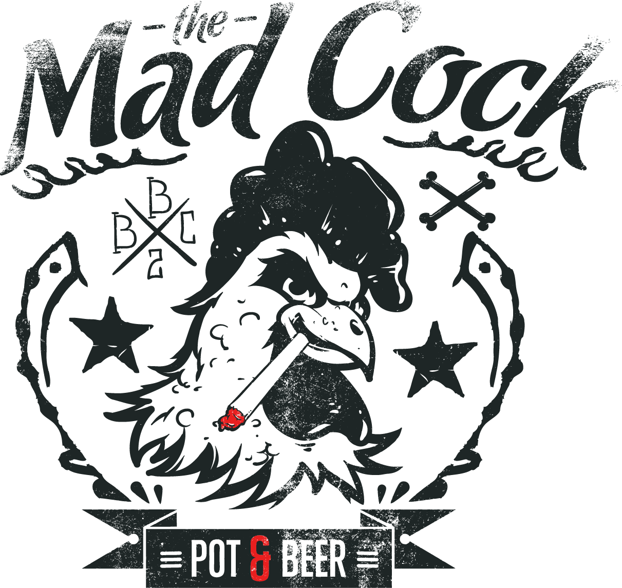 The Mad Cock - Oversized T-Shirt