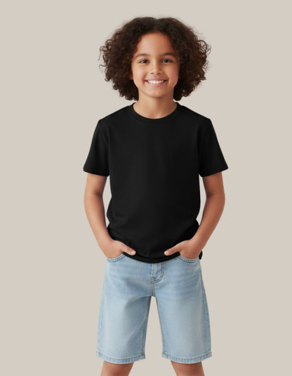 تي شيرت للأطفال + خيار الطباعة