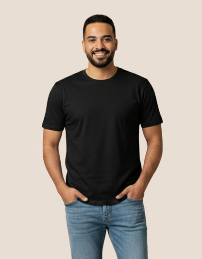 تي شيرت مريح + خيار الطباعة