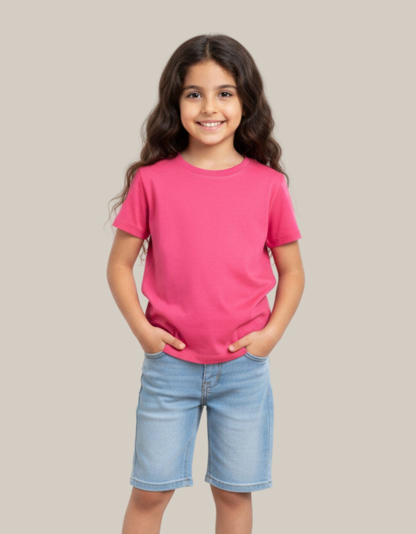 تي شيرت للأطفال + خيار الطباعة