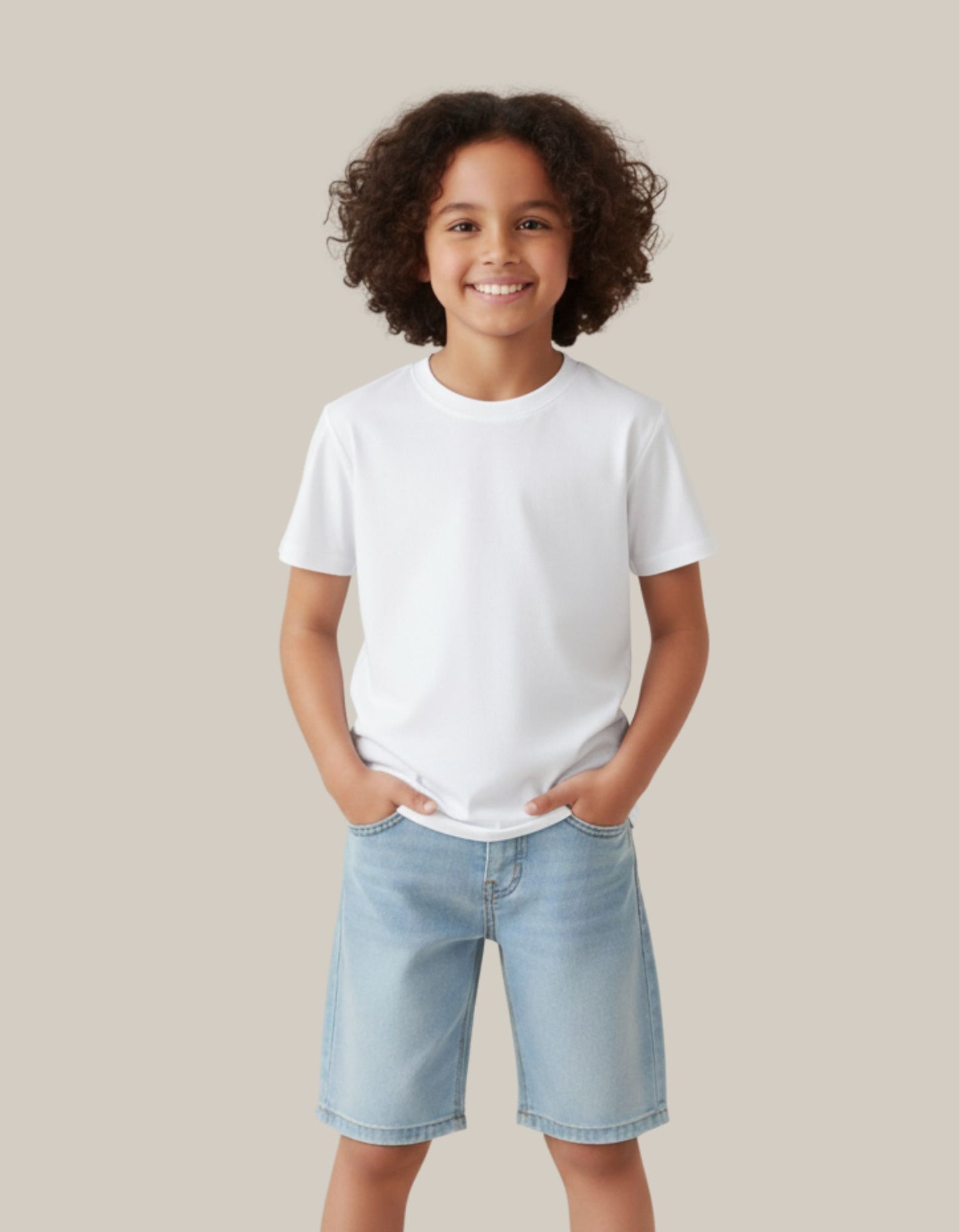 تي شيرت للأطفال + خيار الطباعة