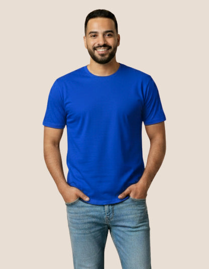 تي شيرت مريح + خيار الطباعة