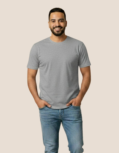 تي شيرت مريح + خيار الطباعة