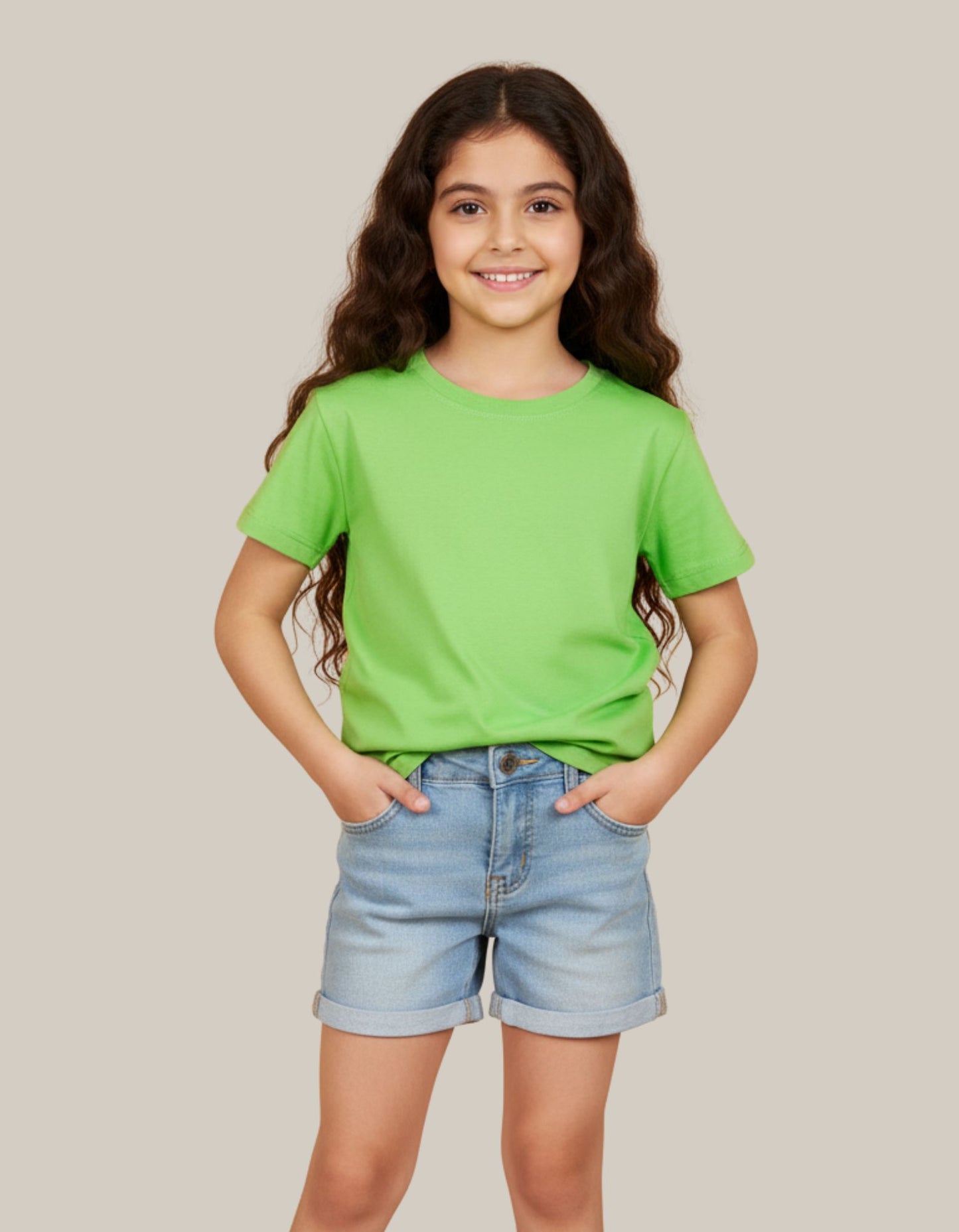 تي شيرت للأطفال + خيار الطباعة