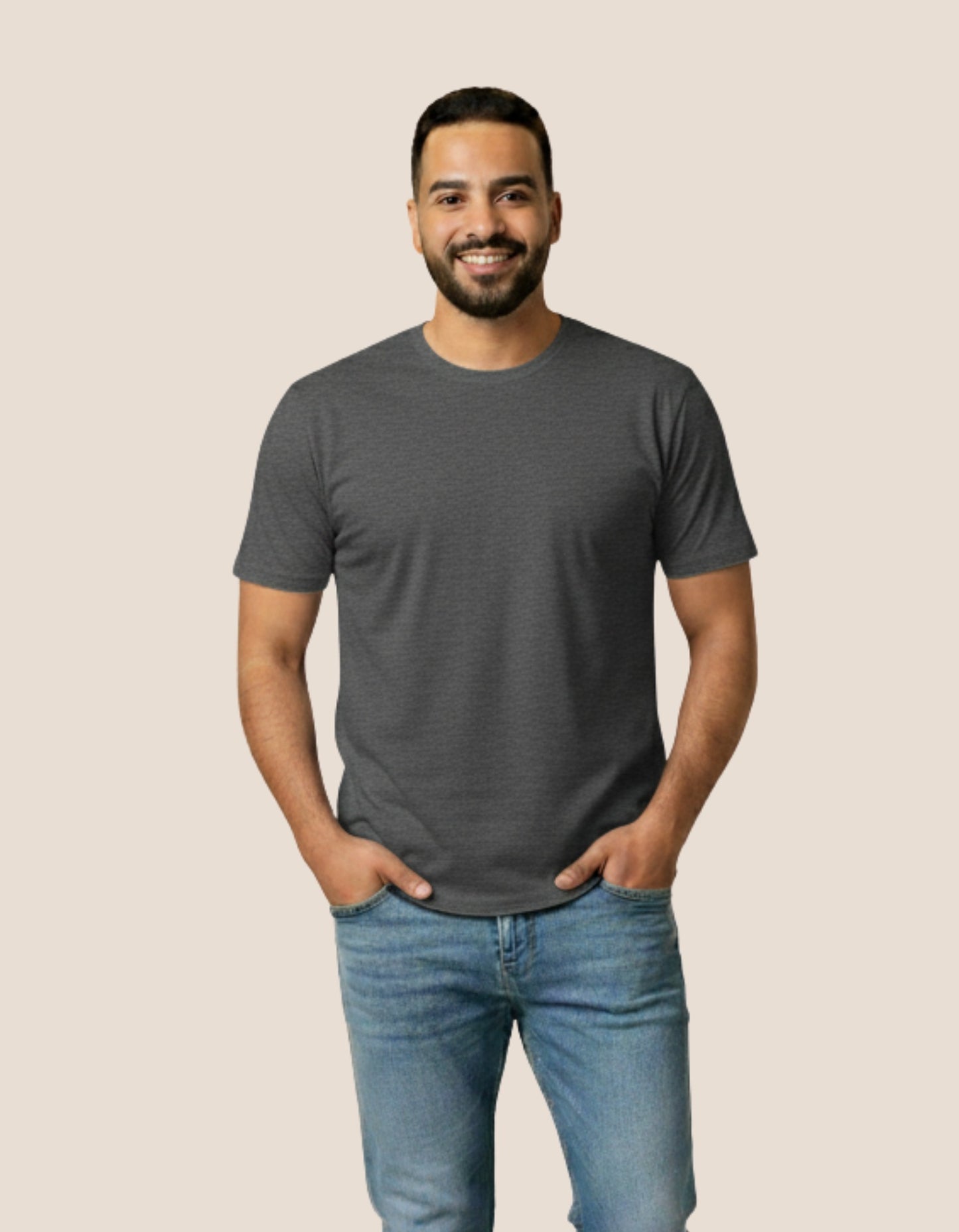 تي شيرت مريح + خيار الطباعة