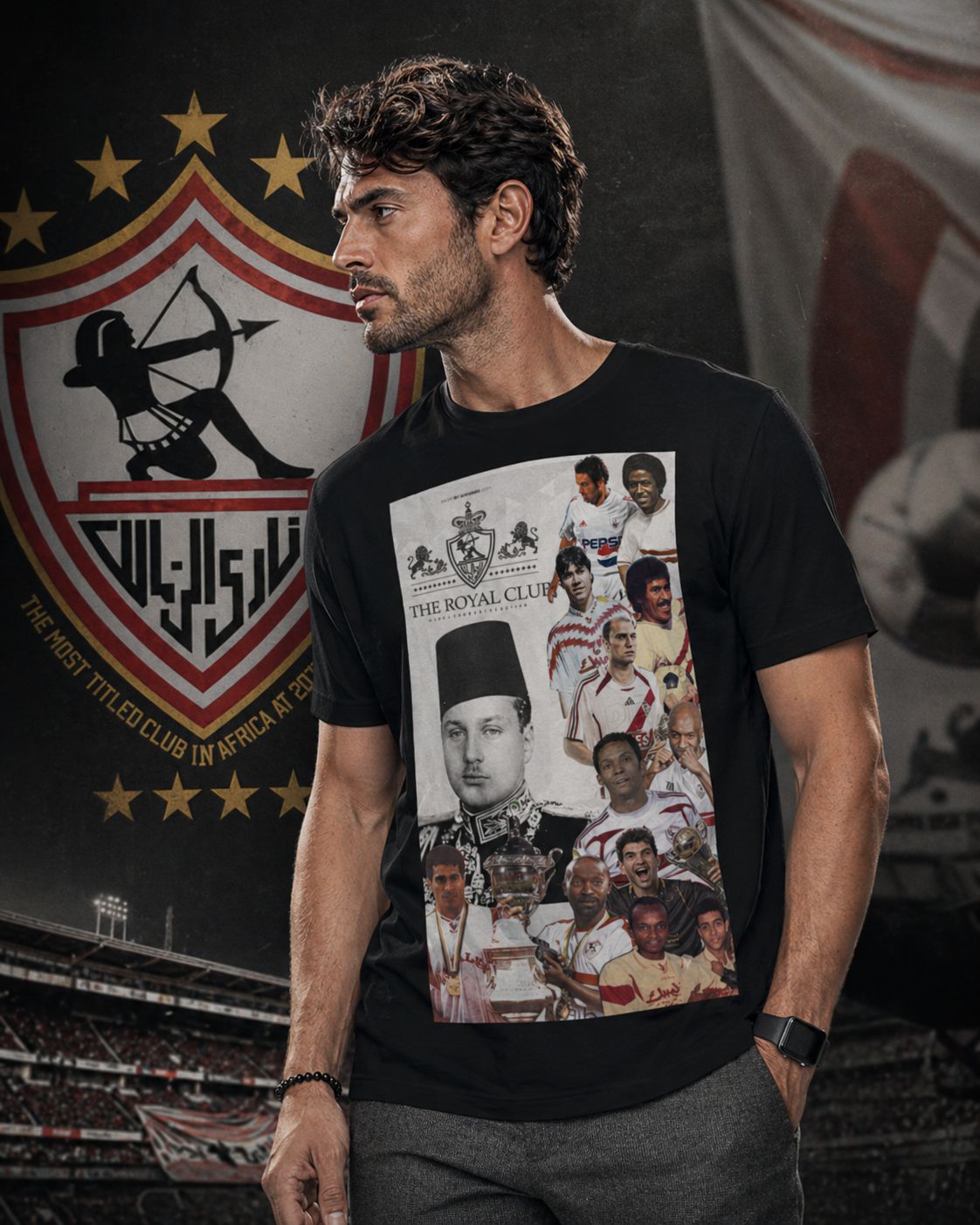 The Royal Club of Egypt - Premium Cotton T-Shirt