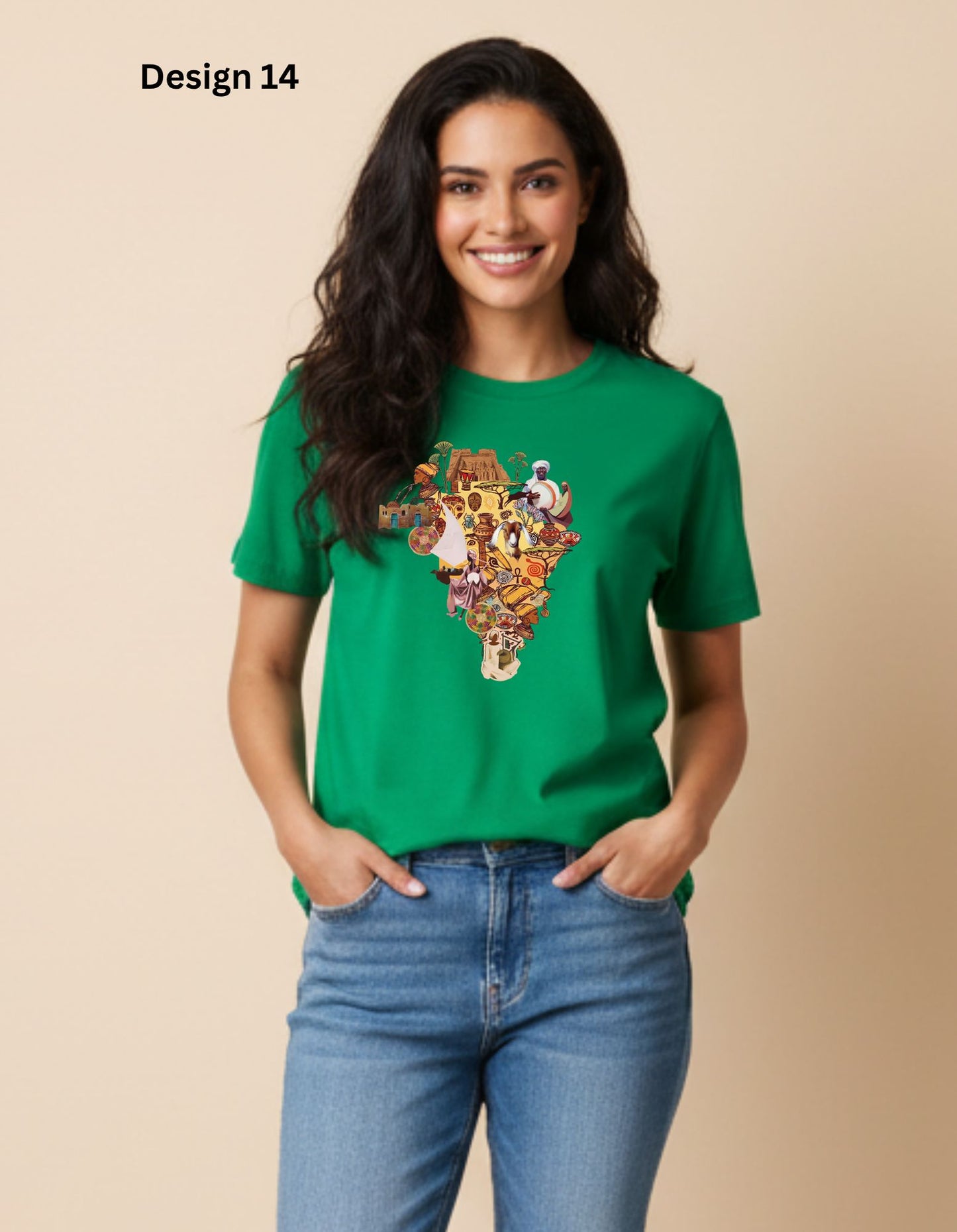 Om Africa – Luxurious 100% Cotton t-shirt