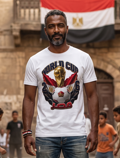 مصر Egypt World Cup 2026 - Premium Cotton T-Shirt