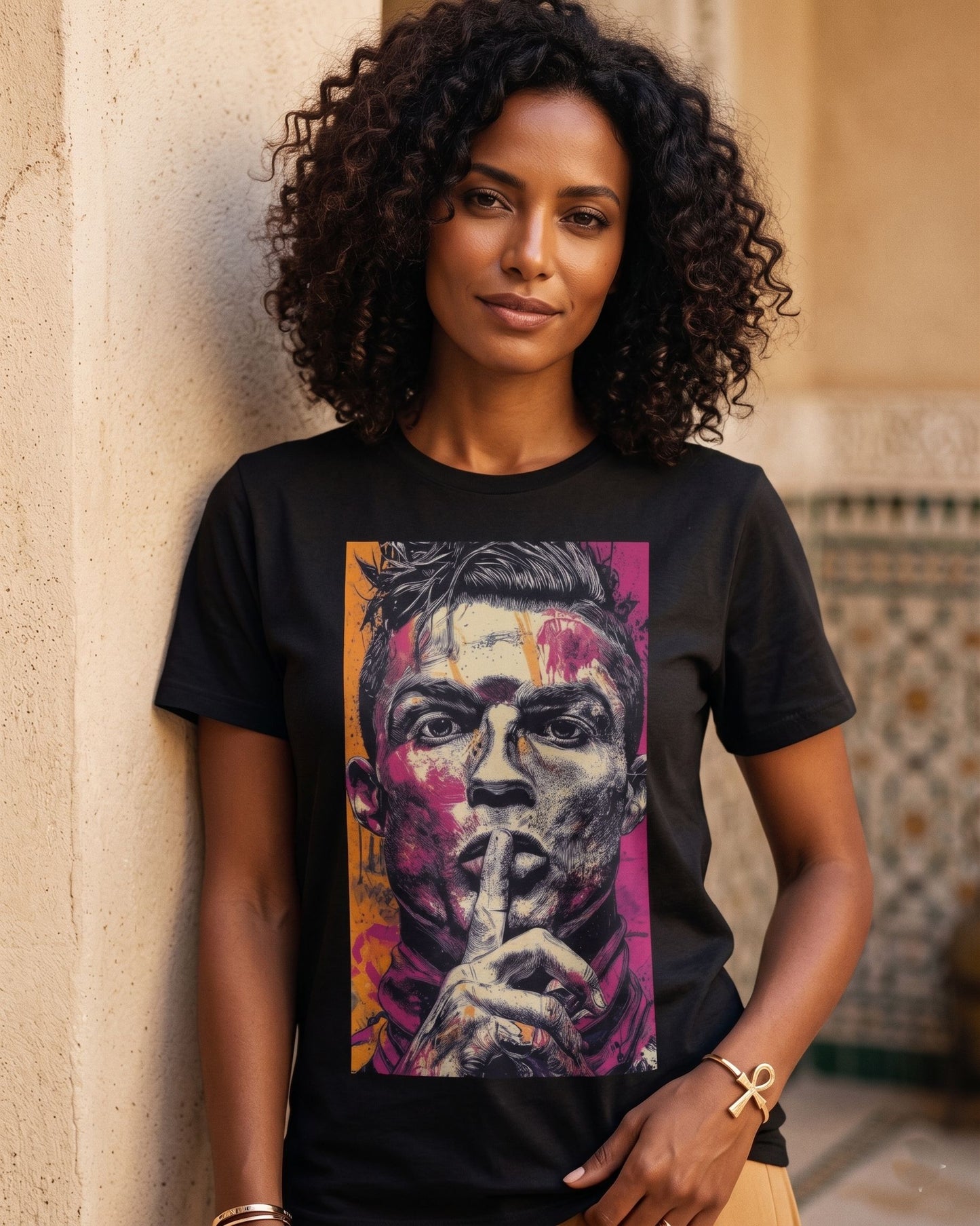 Shshsh CR7 - Premium Cotton T-Shirt