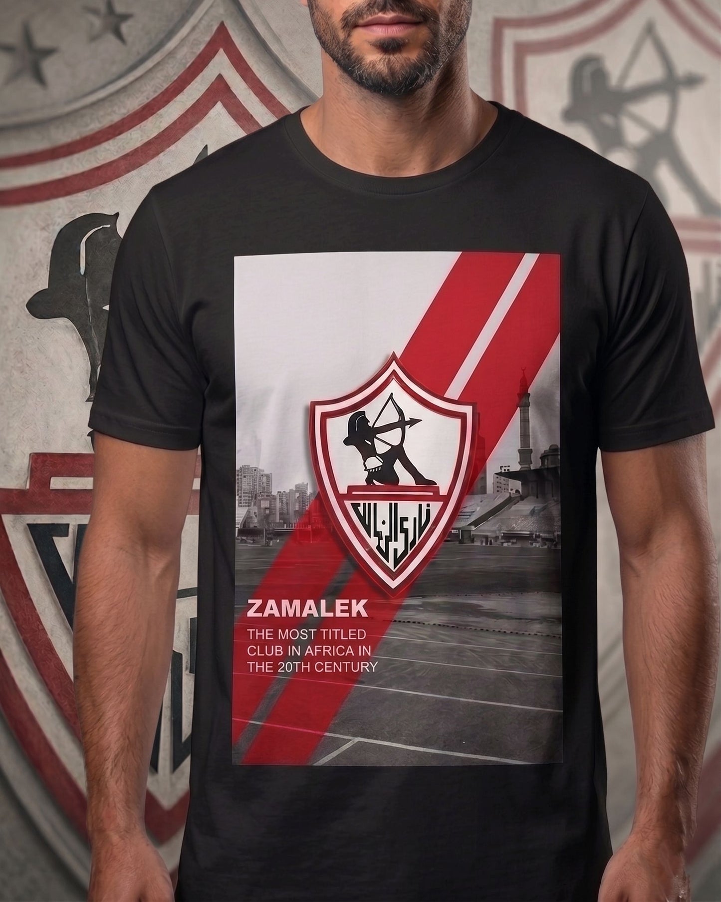 Zamalek 20th century - Premium Cotton T-Shirt