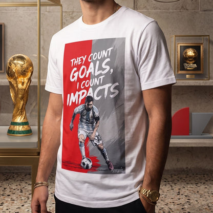 Impact Messi - Premium Cotton T-Shirt