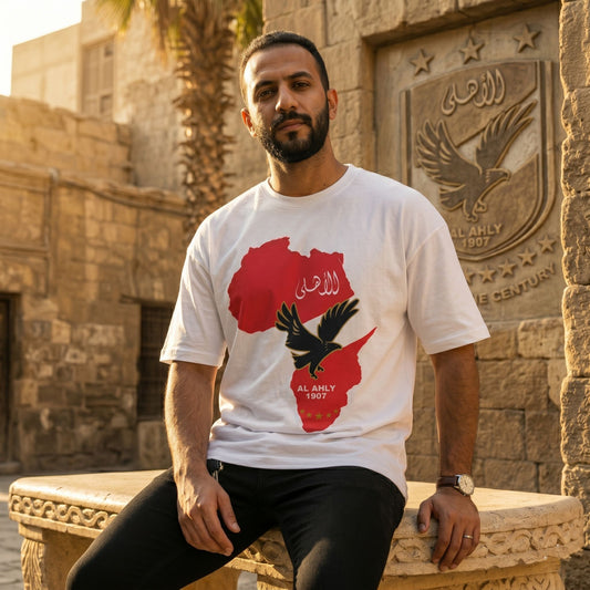 AL Ahly = African Empire - Premium Cotton T-Shirt