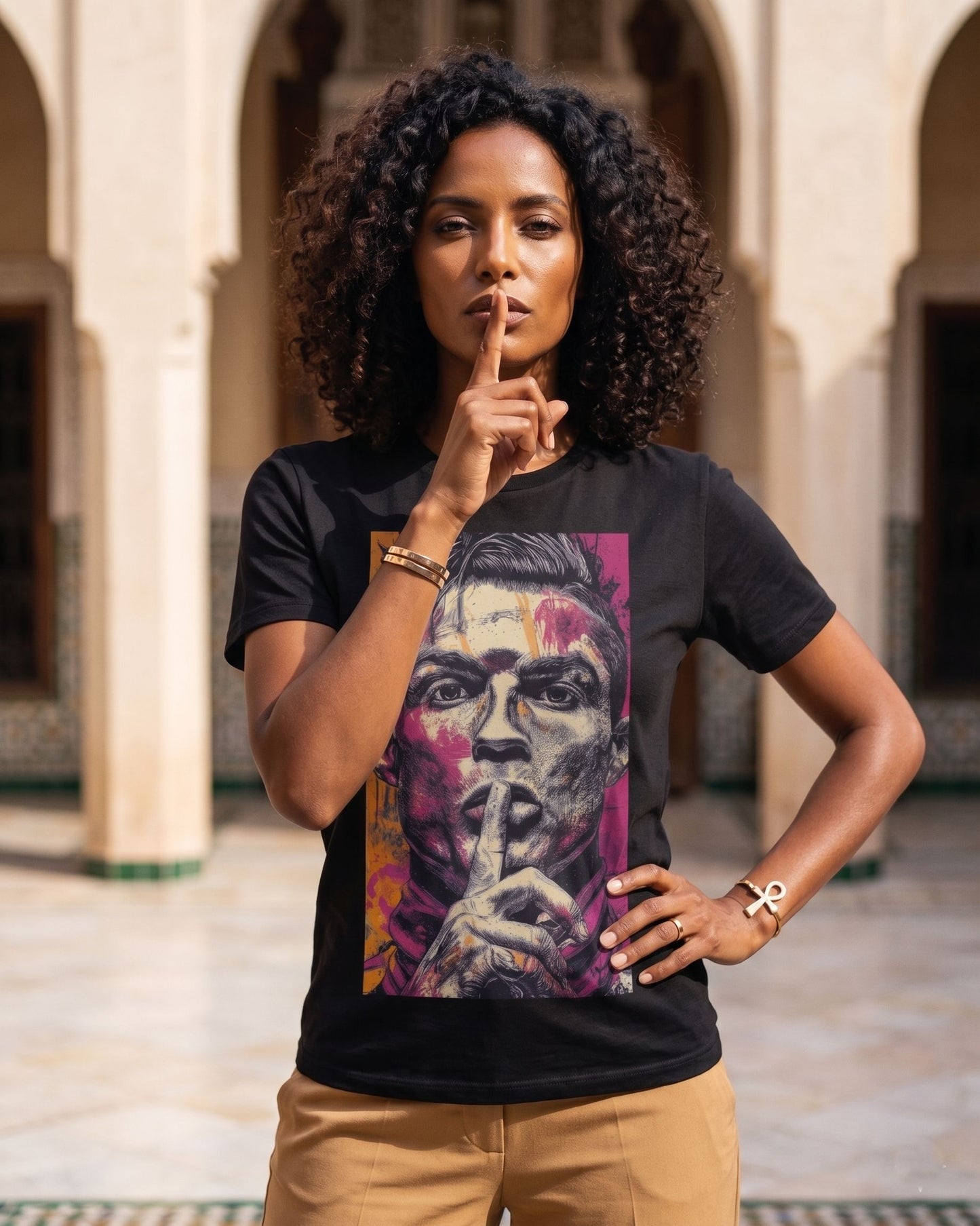 Shshsh CR7 - Premium Cotton T-Shirt
