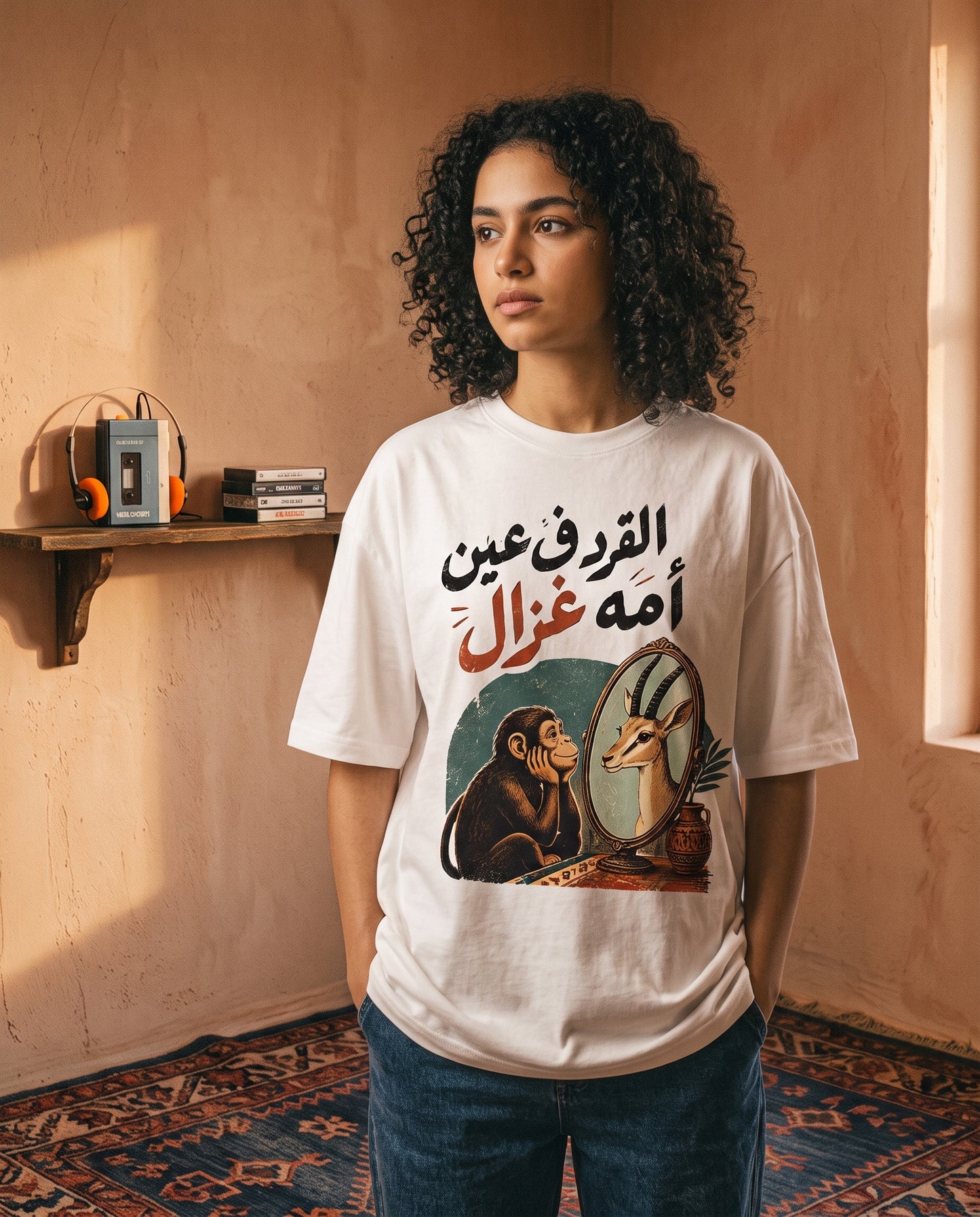 تي شيرت نفرتيتي الذهبي