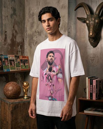 Miami Messi - Premium Cotton T-Shirt
