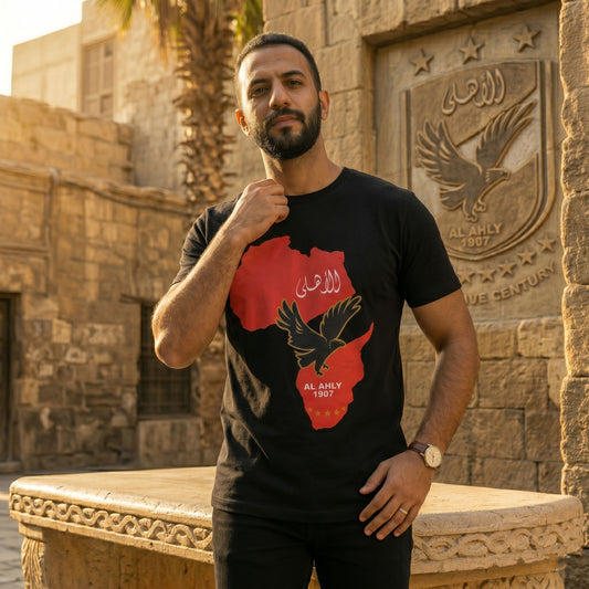 AL Ahly = African Empire - Premium Cotton T-Shirt
