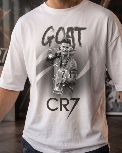 GOAT CR7 - Premium Cotton T-Shirt