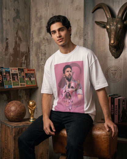 Miami Messi - Premium Cotton T-Shirt