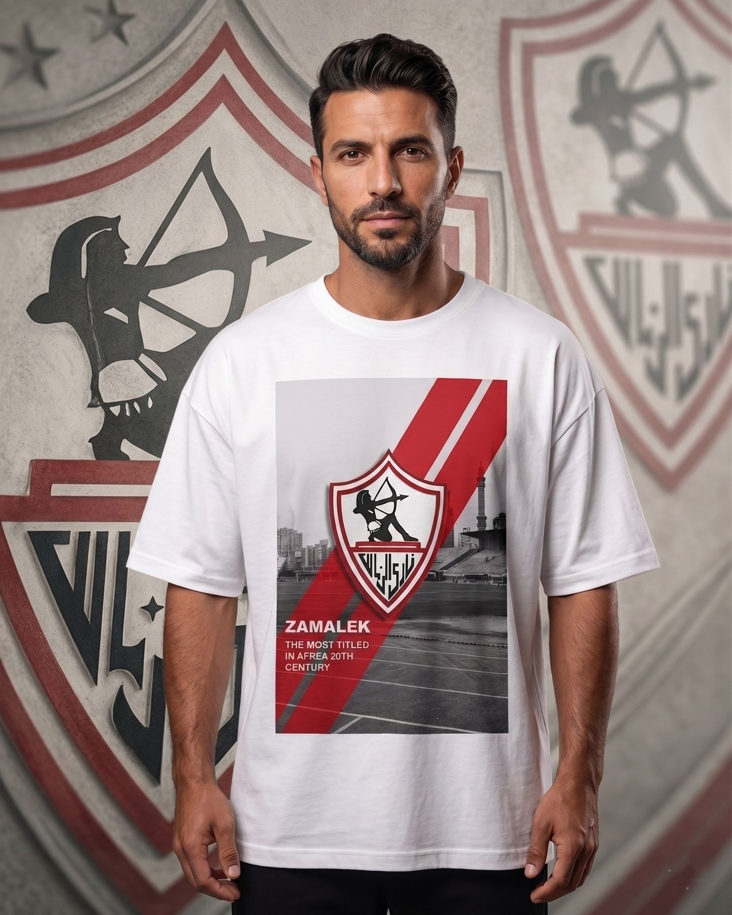 Zamalek 20th century - Premium Cotton T-Shirt