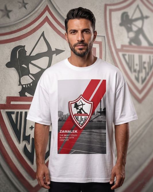 Zamalek 20th century - Premium Cotton T-Shirt