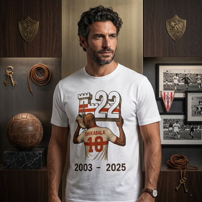 Shikabala 22 years of Zamalek - Premium Cotton T-Shirt