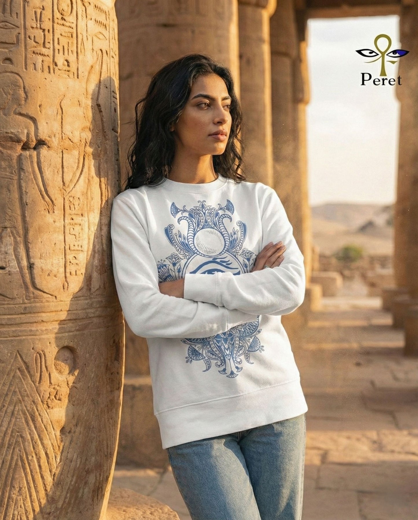Eye of Horus - Crew neck Sweatshirt