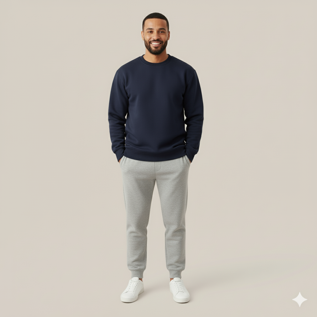 بنطلون قطن + خيار الطباعة