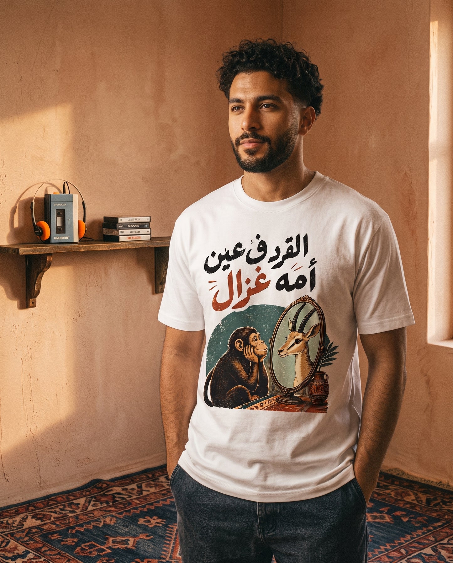 تي شيرت نفرتيتي الذهبي