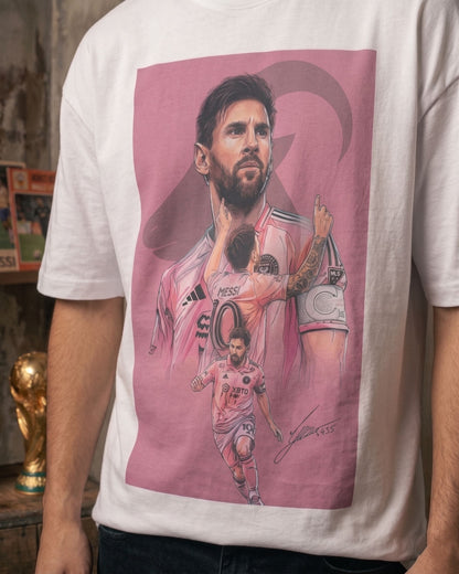 Miami Messi - Premium Cotton T-Shirt