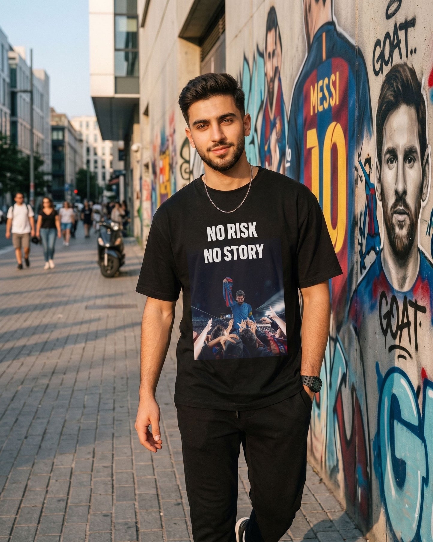 Messi Risky - Premium Cotton T-Shirt