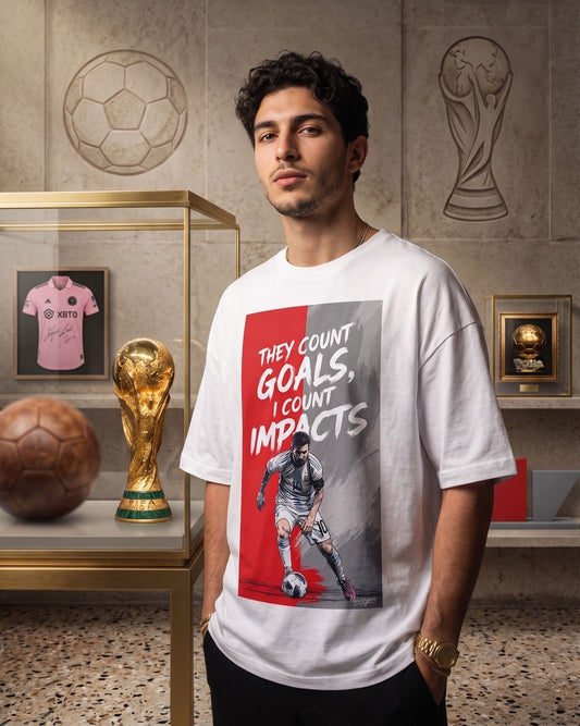 Impact Messi - Premium Cotton T-Shirt