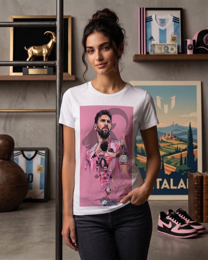Miami Messi - Premium Cotton T-Shirt