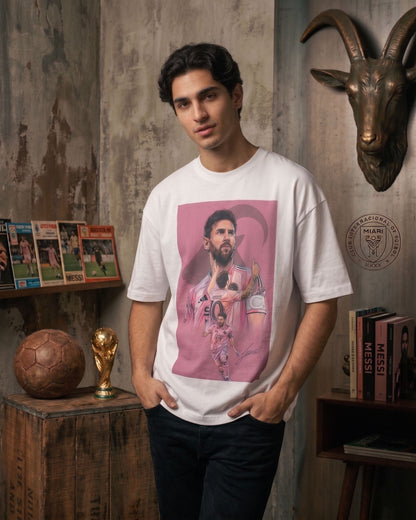 Miami Messi - Premium Cotton T-Shirt