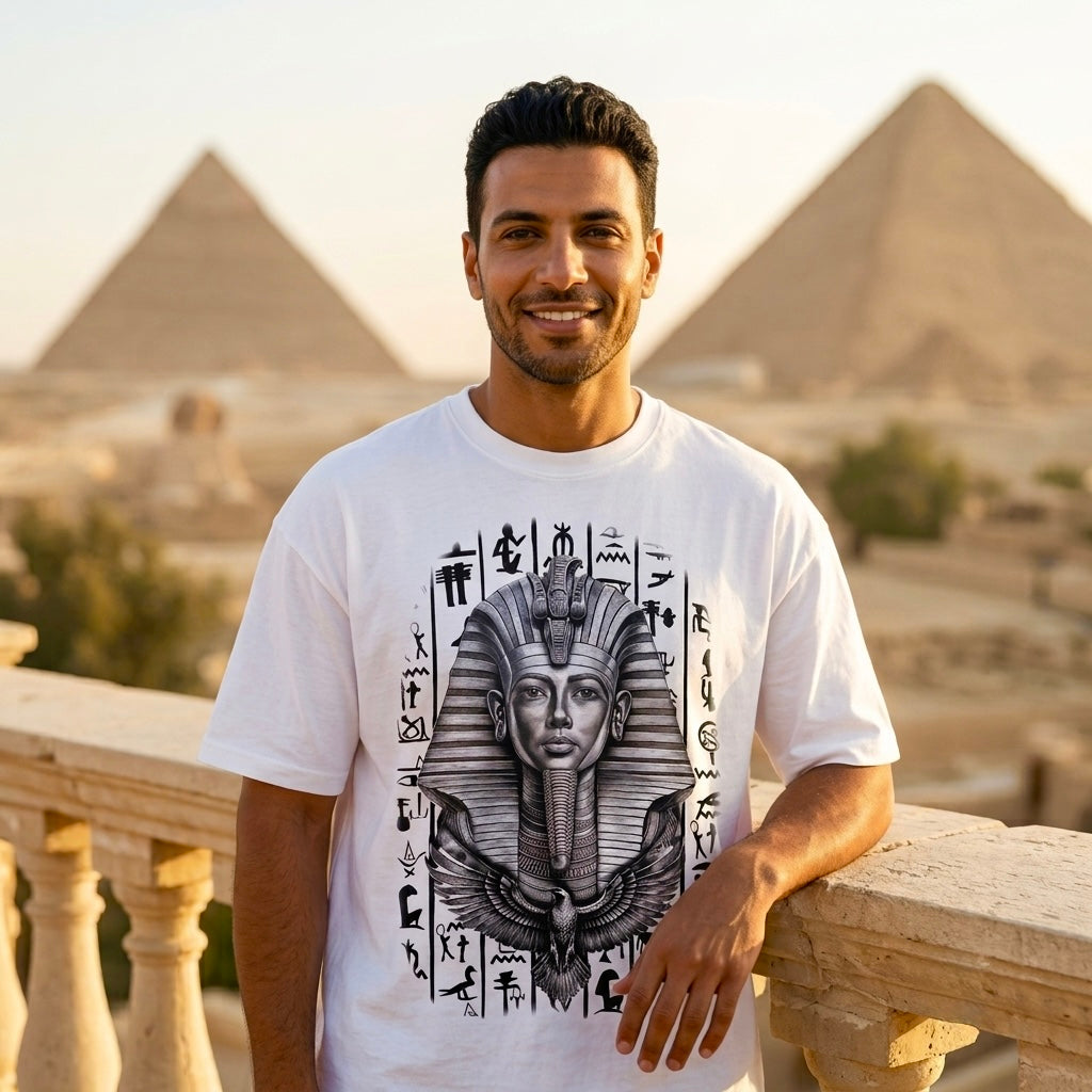 Pharaoh Wisdom- Premium Cotton T-Shirt