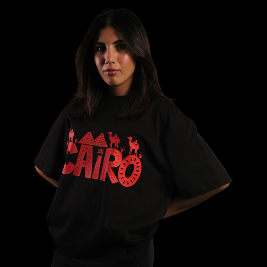 Cairo Camels Ankh T-shirt