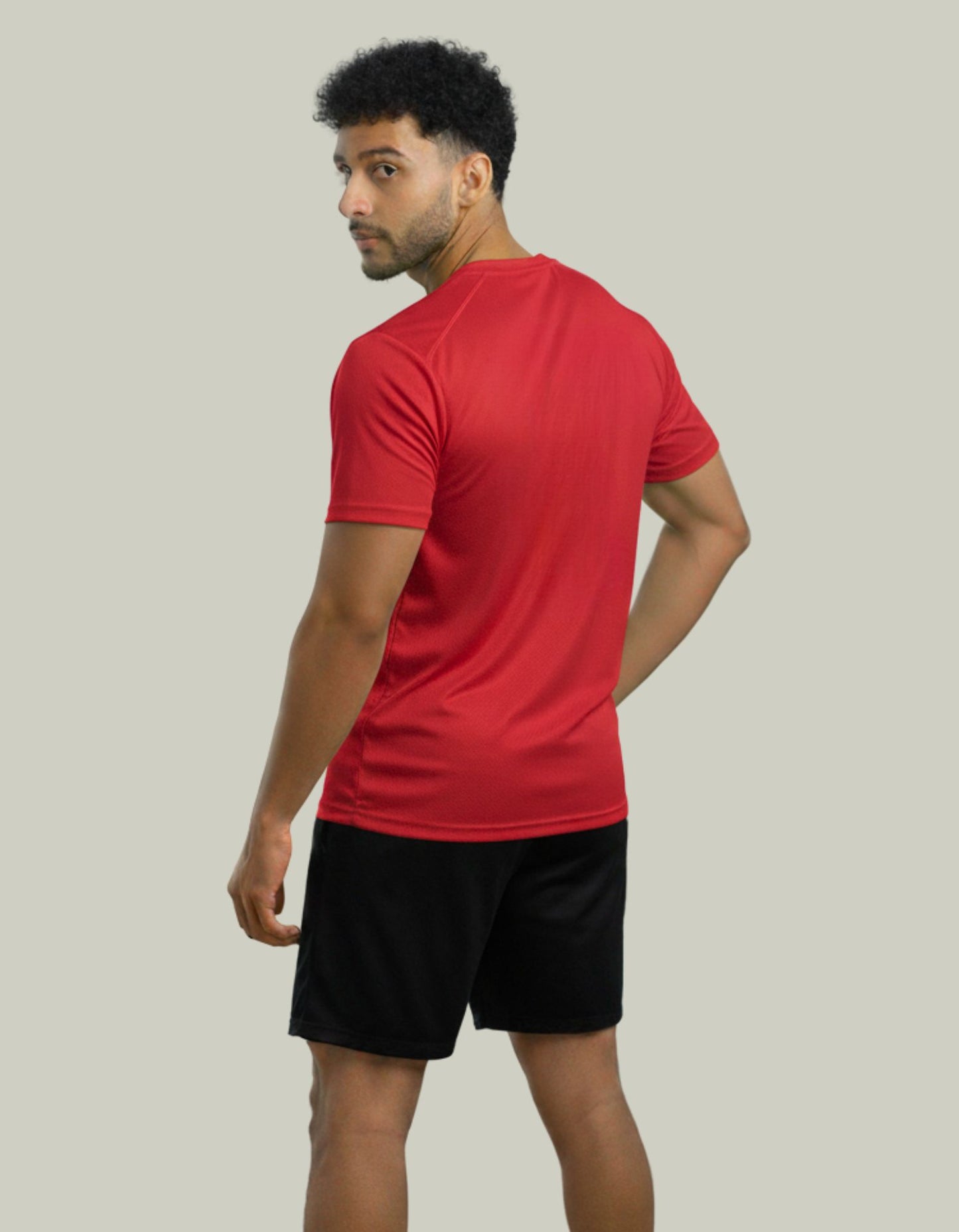 تي شيرت رياضي + خيار الطباعة