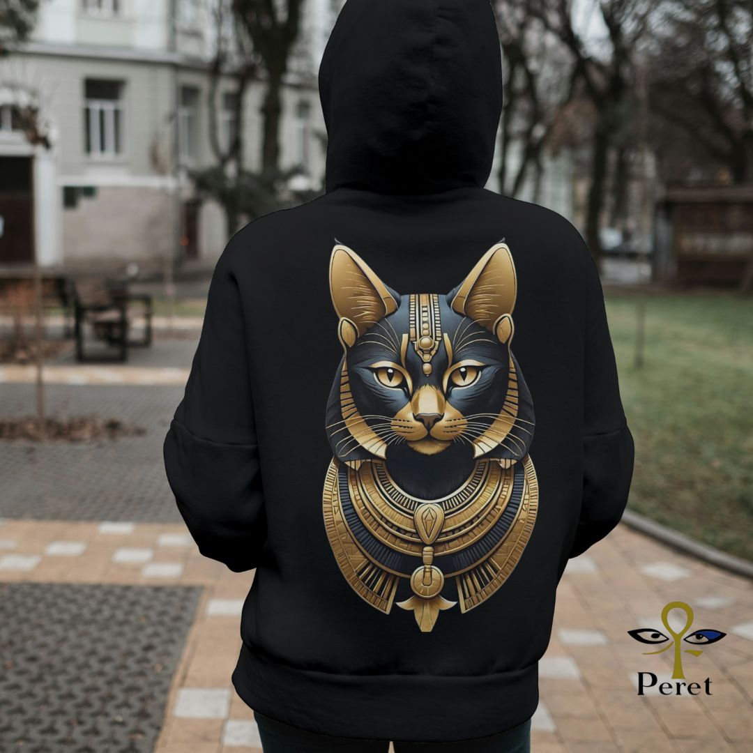 Bastet Goddess - Premium Cotton Hoodie