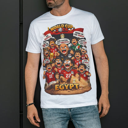 Anime - Egypt World Cup 2026 - Premium Cotton T-Shirt