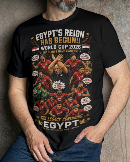 Egypt Regin World Cup 2026 - Premium Cotton T-Shirt