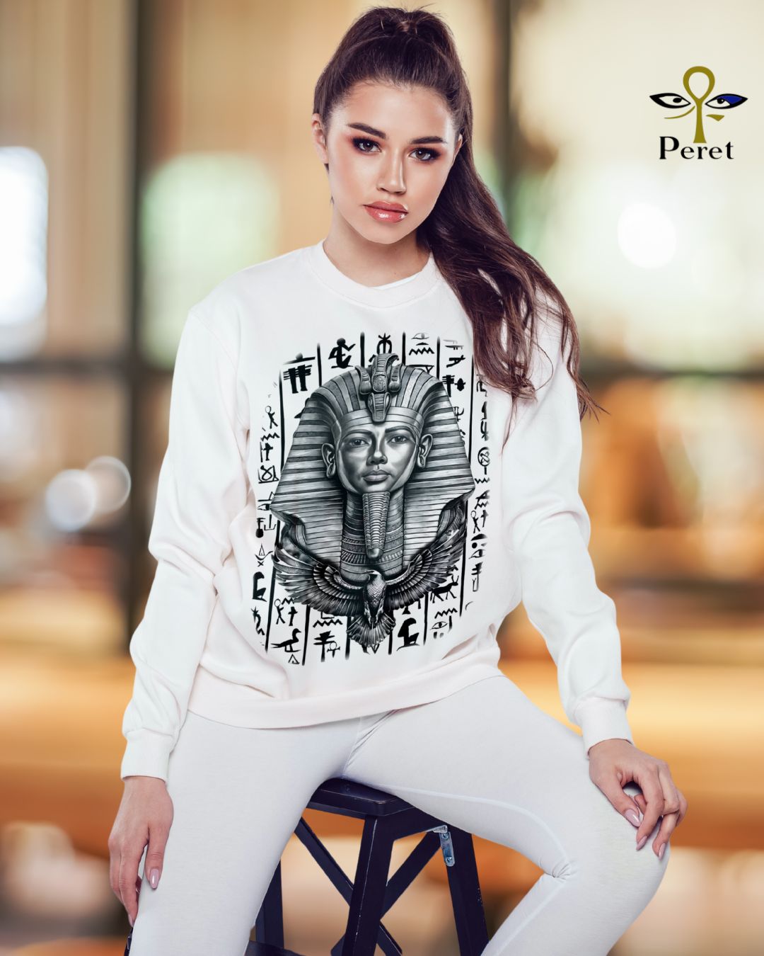 Pharaoh's Wisdom - Crew neck Sweatshirt