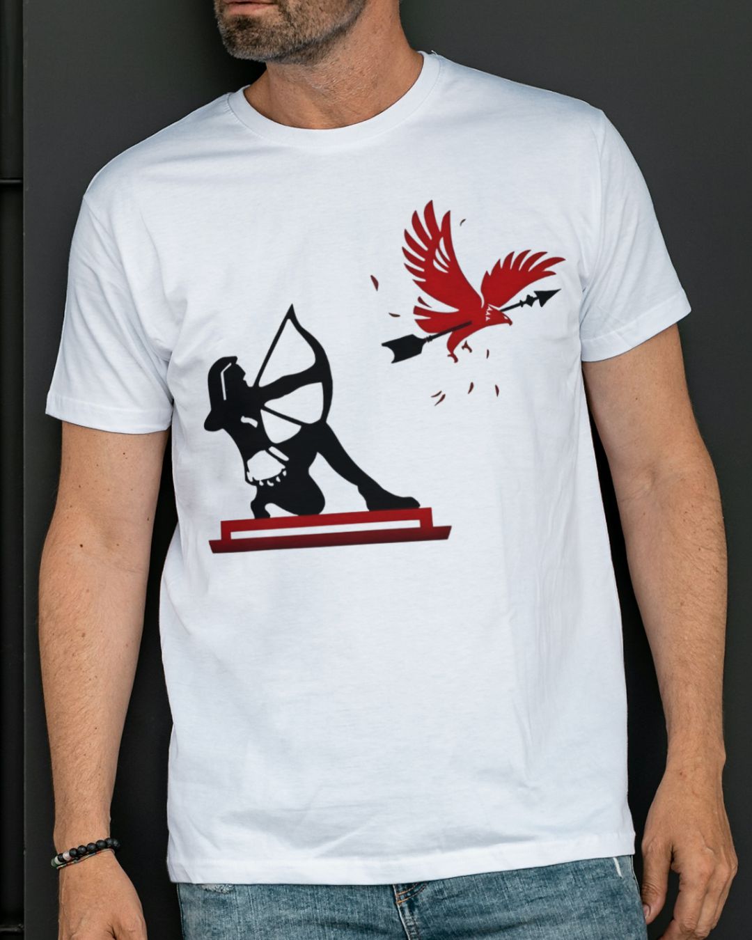 Zamalek Arrow - Premium Cotton T-Shirt