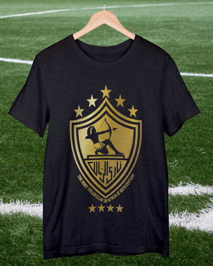 Golden Zamalek - Premium Cotton T-Shirt