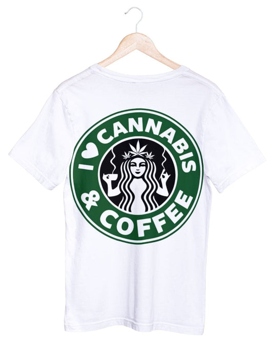 Cannabis & Coffee - Oversized T-Shirt